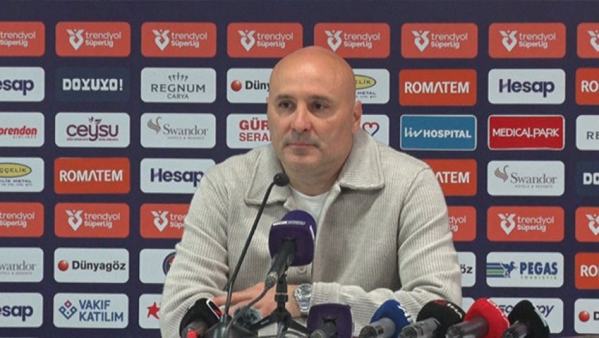 Sami Uğurlu: 'Atılan 3 gol bizim için gayet iyiydi!'