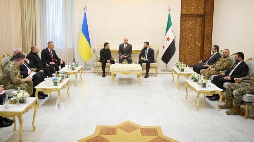 Şam’da kritik zirve! Dışişleri Bakanı Hakan Fidan, Zelenskiy ve Şara ile görüştü