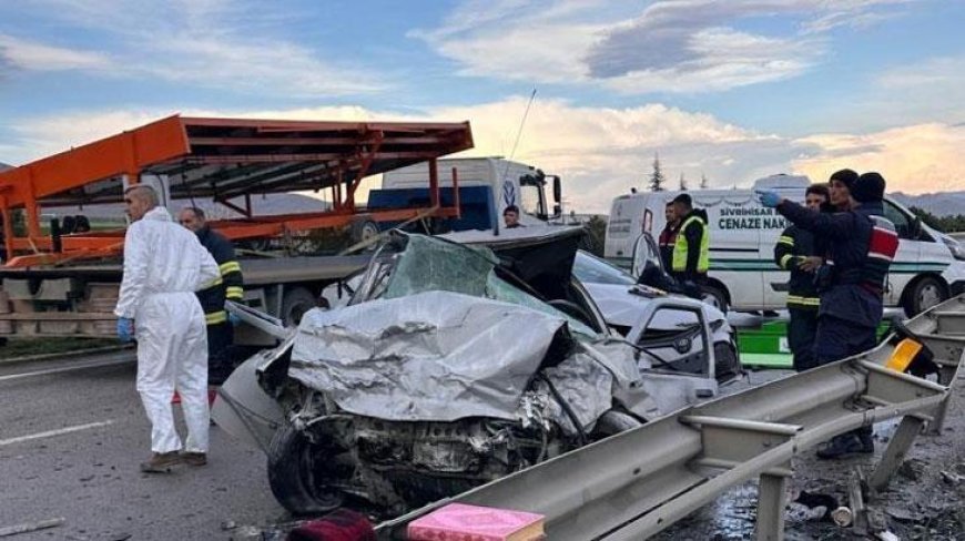 Eskişehir-Ankara yolunda korkunç kaza! 4 kişi öldü, 2 kişi de yaralı
