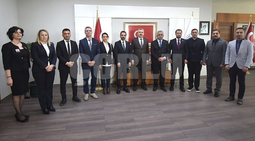 TÜRK EĞİTİM-SEN’DEN REKTÖRÜMÜZE ZİYARET