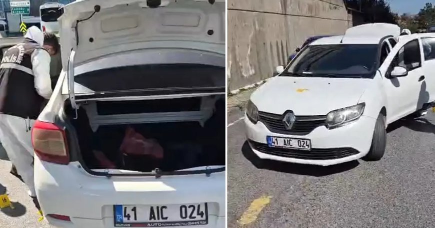 İstanbul İsrail Konsolosluğu önünde çatışma: Saldırganlar bu araçla geldi