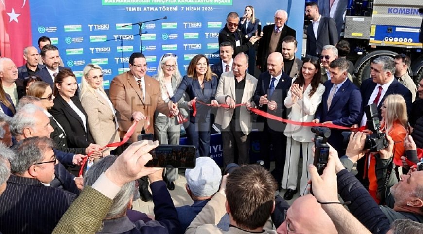 BÜYÜKŞEHİR VE TESKİ’DEN MARMARAEREĞLİSİ’NE DEV ALTYAPI HAMLESİ