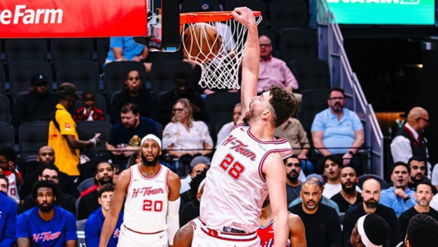 Alperen Şengünlü Rockets, Adem Bonalı 76ers'ı mağlup etti!