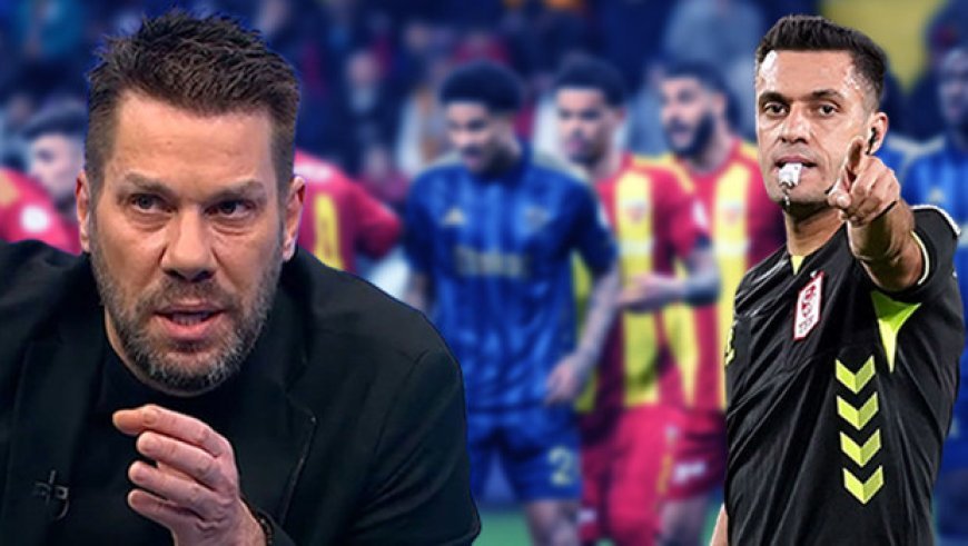 Kayserispor-Fenerbahçe maçındaki çok konuşulan pozisyonu Fırat Aydınus değerlendirdi: 'Kırmızı kart göstermeliydi!'