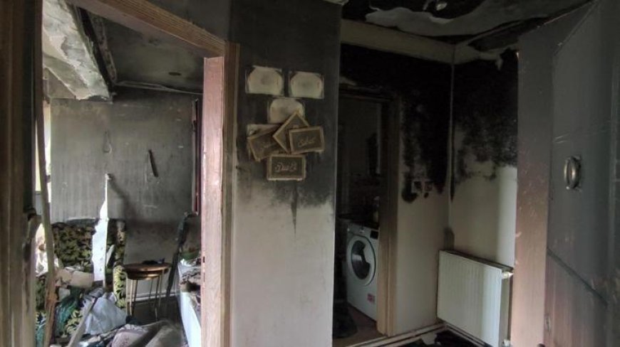 Akıllara durgunluk veren olay! Evi ateşe verdi babasını aradı: Gel, evi yaktım