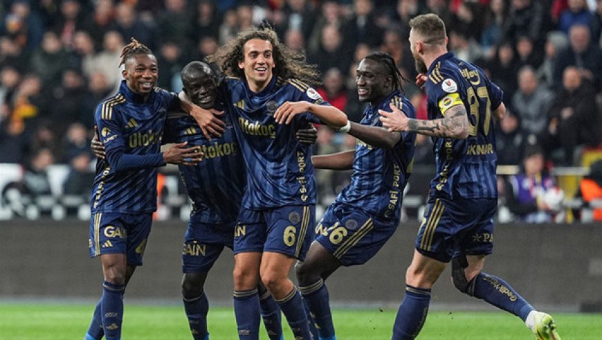 Fenerbahçe'nin konuğu Rizespor