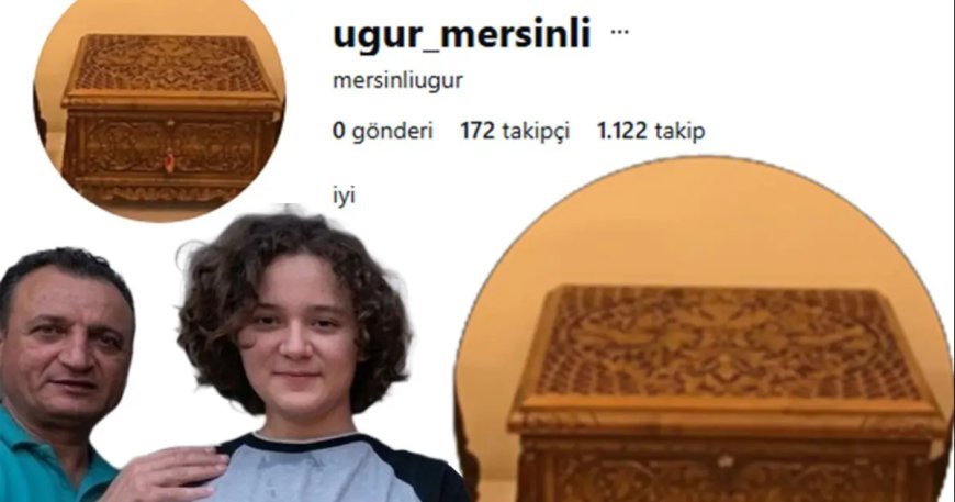 Profildeki sandık ayrıntısı dikkat çekti. Baba bu fotoğrafı neden kullandı?
