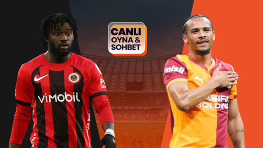 Galatasaray, Gençlerbirliği'ne konuk oluyor! Maçın heyecanı Misli'de