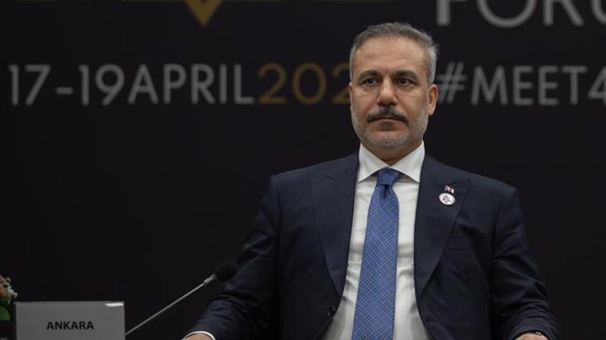 Dışişleri Bakanı Hakan Fidan: İsrail güvenlik adı altında daha fazla toprak peşinde