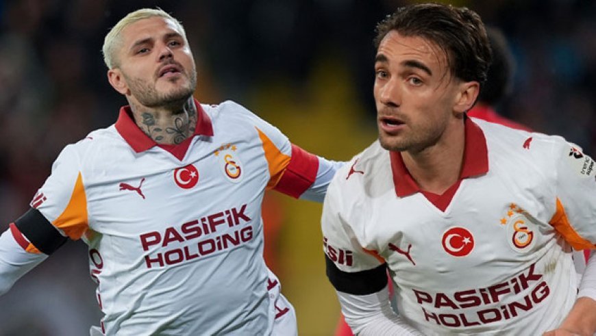 Galatasaray'da Icardi ve Yunus Akgün'ün performansı Ankara'ya damga vurdu! Ligdeki en hızlı golü...