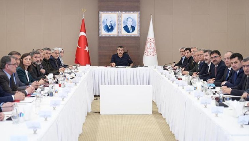 Okul sadırılarının ardından Milli Eğitim’de üst düzey toplantı! Kapsamlı yol haritası masada