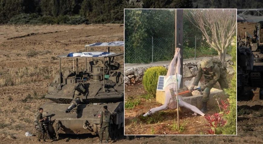 SON DAKİKA DÜNYA HABERLERİ: İsrail askeri İsa heykeline baltayla saldırdı! Görüntüler gerçek!