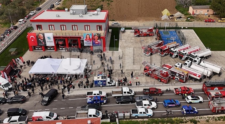ŞARKÖY’ÜN AFET GÜVENLİĞİNE DEV YATIRIM: MODERN İTFAİYE İSTASYONU AÇILDI