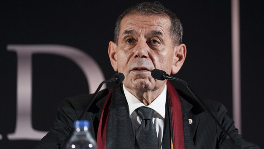 Galatasaray Başkanı Dursun Özbek: '26. şampiyonluk inşallah gelecek'