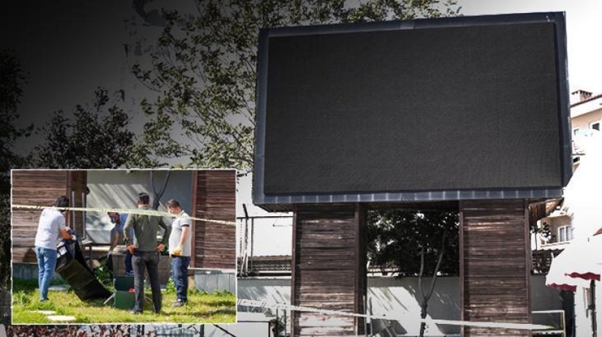 Şehrin göbeğinde korkunç olay! Reklam panosunun ayağında insan cesedi bulundu