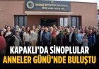 Kapaklı’da Sinoplular Anneler Günü’nde buluştu
