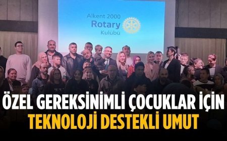 Özel gereksinimli çocuklar için teknoloji destekli umut