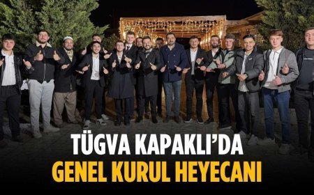 TÜGVA Kapaklı’da genel kurul heyecanı