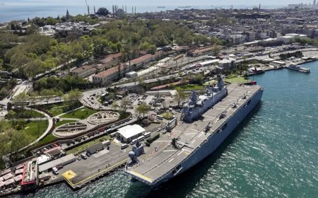 TCG Anadolu, SAHA 2026 kapsamında ziyarete açıldı