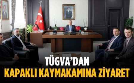 TÜGVA’dan Kapaklı Kaymakamına ziyaret