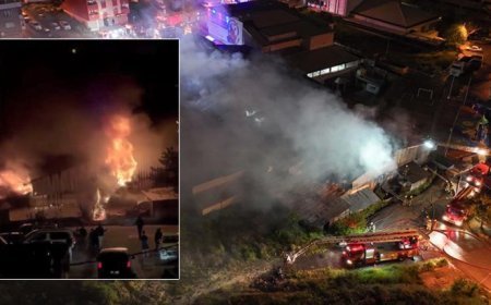 Arnavutköy'de fabrikada başlayıp çevredeki binalara sıçrayan yangın söndürüldü
