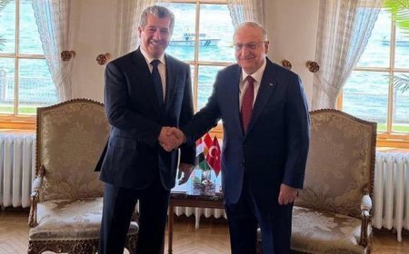 Milli Savunma Bakanı Güler, IKBY Başbakanı Mesrur Barzani ile görüştü