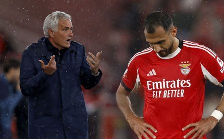 Jose Mourinho'nun namağlup Benfica'sı Şampiyonlar Ligi potasının dışında kaldı!