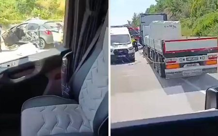 Antalya'da feci kaza! TIR dorsesine çarpan otomobildeki çift hayatını kaybetti