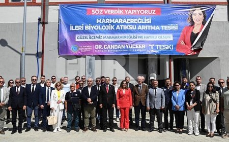BÜYÜKŞEHİR VE TESKİ'YLE MARMARAEREĞLİSİ'NDE ALTYAPI SORUNU TARİHE GÖMÜLÜYOR