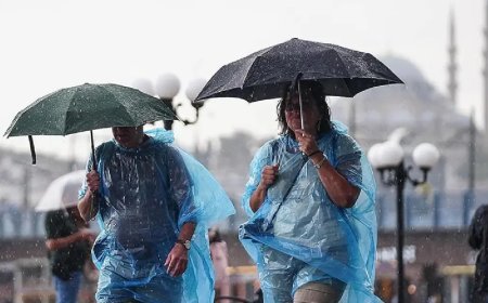 İstanbul'da hafta sonu yağış geri dönüyor