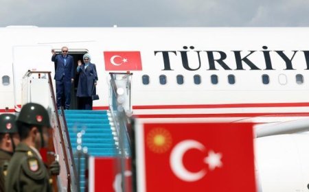 Cumhurbaşkanı Erdoğan, Kazakistan'daki temaslarının ardından yurda döndü