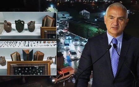 Bakan Ersoy paylaştı: 9 ilde tarihi eser operasyonu! 500'den fazla kültür varlığı ele geçirildi