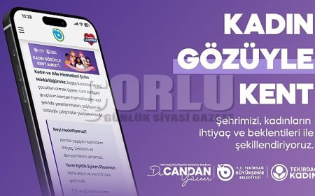 KADIN GÖZÜYLE DAHA GÜÇLÜ BİR TEKİRDAĞ İÇİN ANKET ÇALIŞMASI BAŞLATILDI