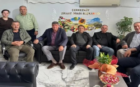 ÇOLAKOĞLU’NA KURUM VE STK’LARDAN ÇİFTÇİLER GÜNÜ ZİYARETİ