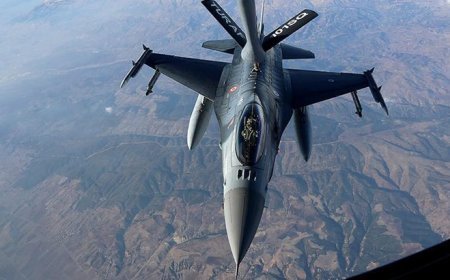 Bölgede tansiyon yükseldi! NATO'ya ait savaş uçağı İHA'yı düşürdü