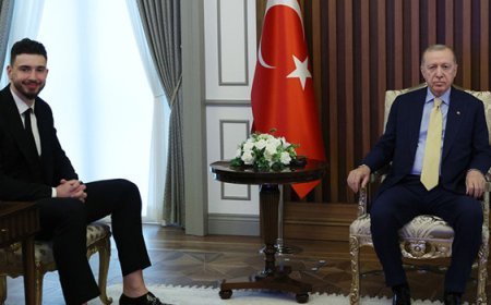 Cumhurbaşkanı Erdoğan, Alperen Şengün'ü kabul etti
