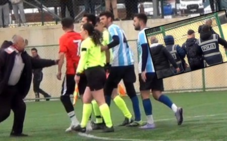 Hakeme yumruk attı, hem kendini hem de takımını yaktı!