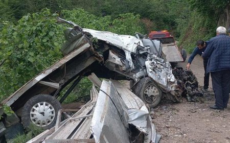'Recep abi gidiyoruz’ dedi, uçuruma yuvarlandılar! Taklalar atan kamyonetten sağ çıkıp yaşananları anlattı