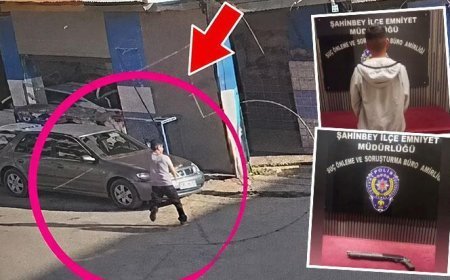 İş yerindeki kızı taciz edip dükkana kurşun yağdırdı! Gaziantep’teki pompalı dehşet anları kamerada