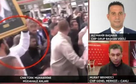 CHP'li Ali Mahir Başarır, CNN Türk muhabiri Murat Bekmezci'den özür diledi