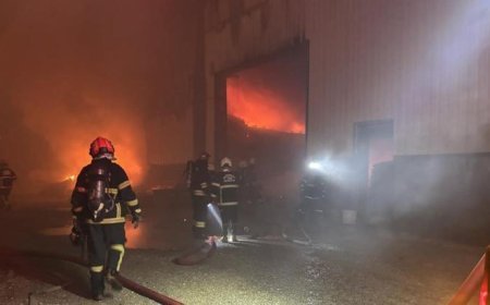 Gaziantep'te mobilya fabrikasında yangın çıktı