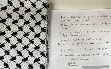 Sumud Filosu aktivisti Mallet’ten Türk sağlık çalışanlarına teşekkür mektubu