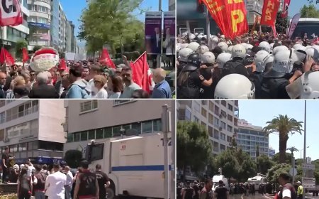 Özgür Özel'in İzmir mitinginde gerginlik