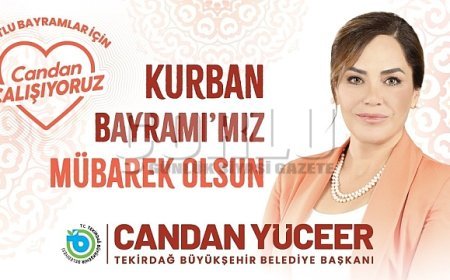 CANDAN BAŞKAN’IN KURBAN BAYRAMI MESAJI