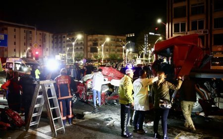 Giresun'daki katliam gibi kazada sürücünün uyuduğu düşünülüyor