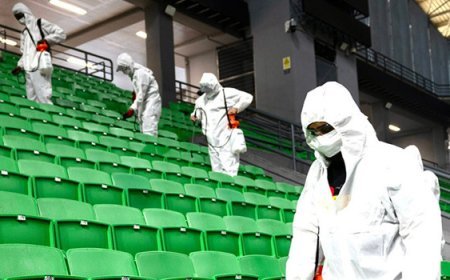 Panathinaikos Final Four'un ardından OAKA'yı dezenfekte etti!