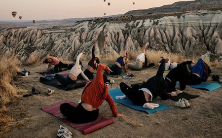 Kapadokya’da 3 gün sürecek yoga festivalinde geri sayım