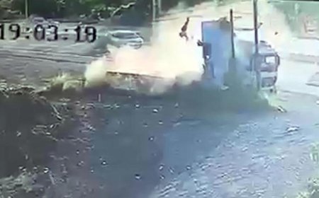 Tekirdağ'da korkunç kaza! Midibüsün çarptığı kamyonet takla attı: 1 ölü, 8 yaralı