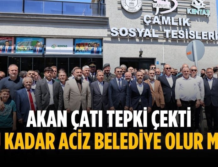 Bu kadar aciz belediye olur mu?