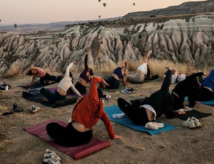 Kapadokya’da 3 gün sürecek yoga festivalinde geri sayım